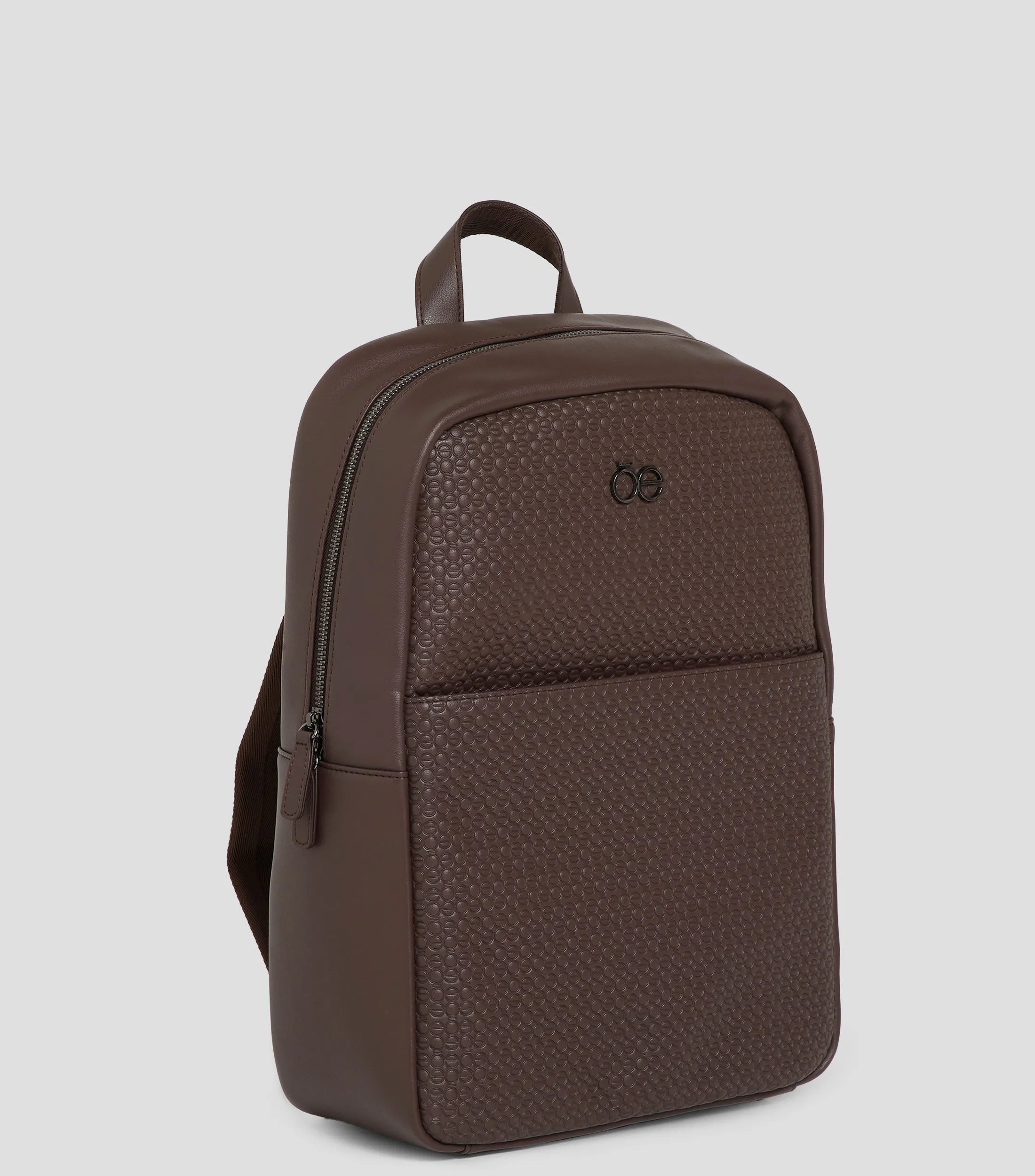 Clóe Mochila de moda café en piel Hombre