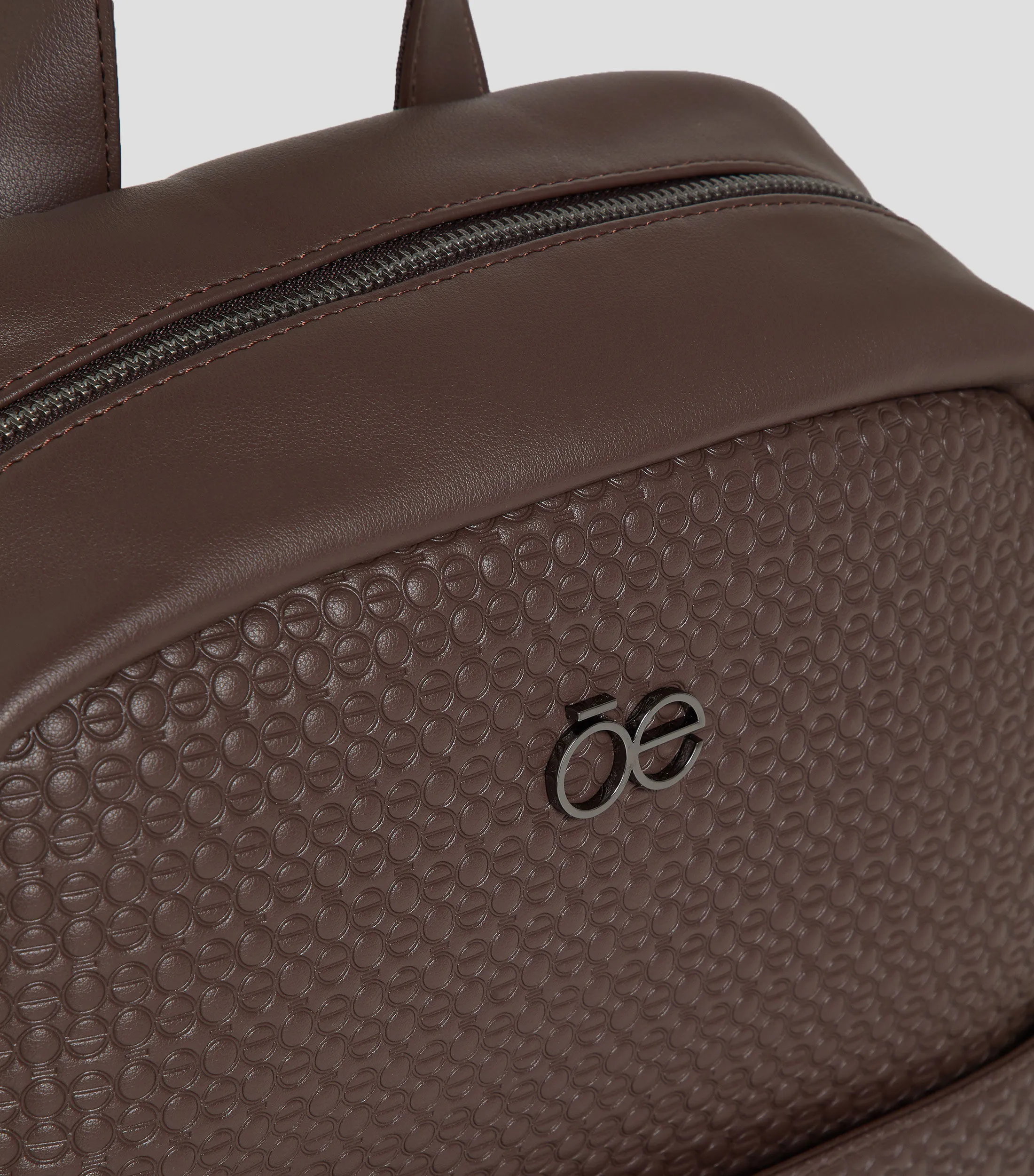 Clóe Mochila de moda café en piel Hombre