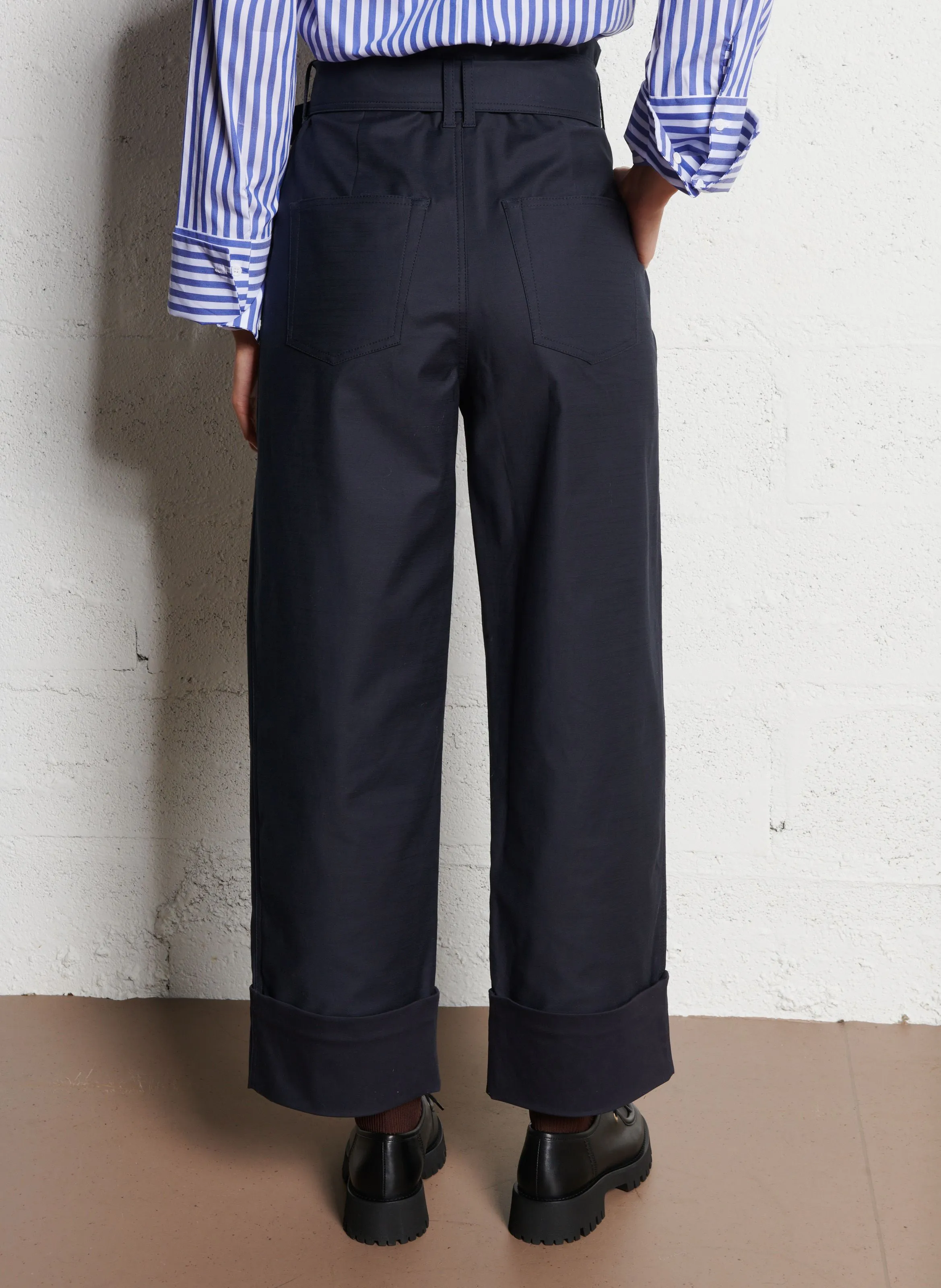 COLLECTORS CLUB PAUL  PANTALóN ANCHO EN AZUL