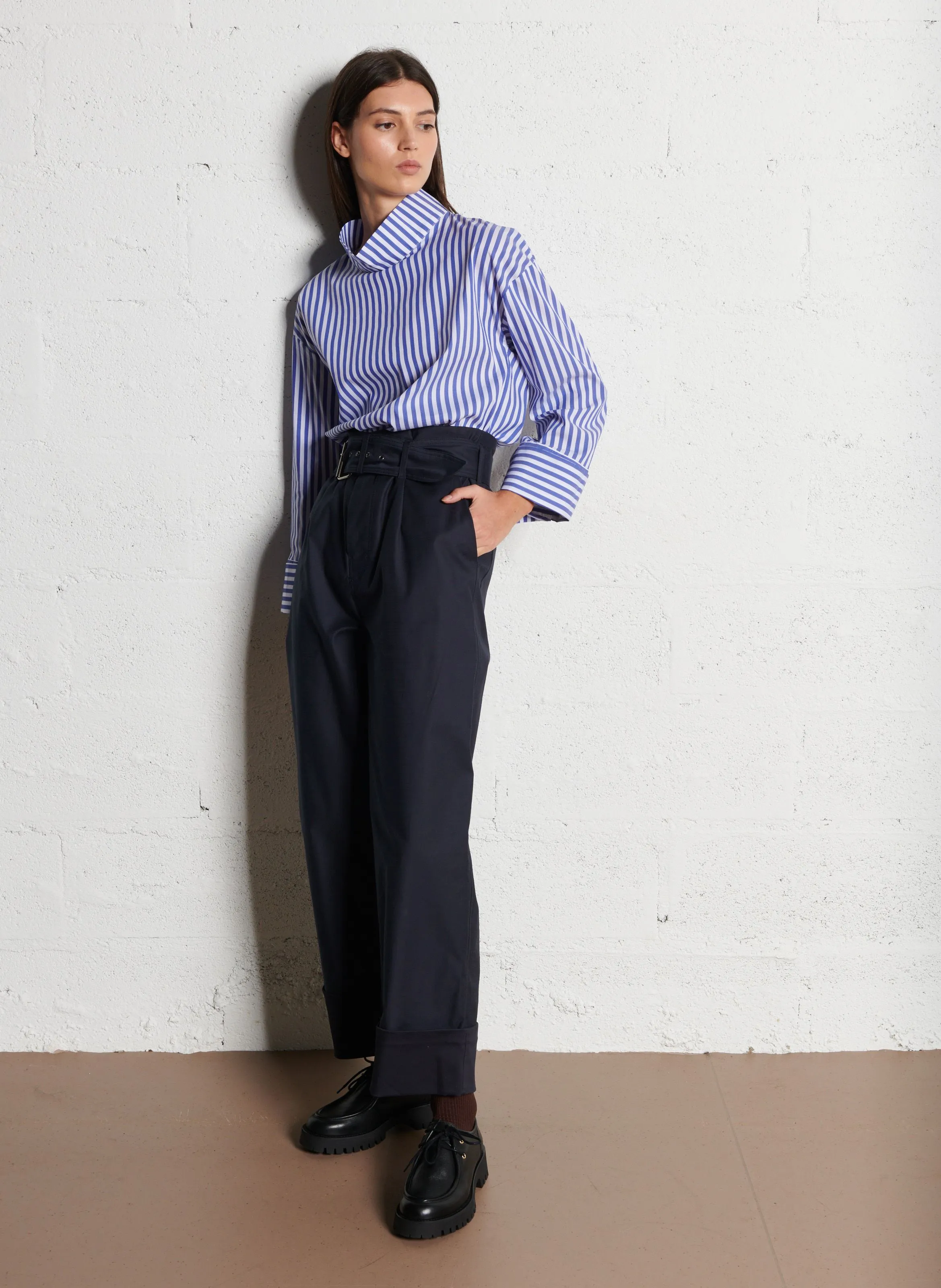 COLLECTORS CLUB PAUL  PANTALóN ANCHO EN AZUL