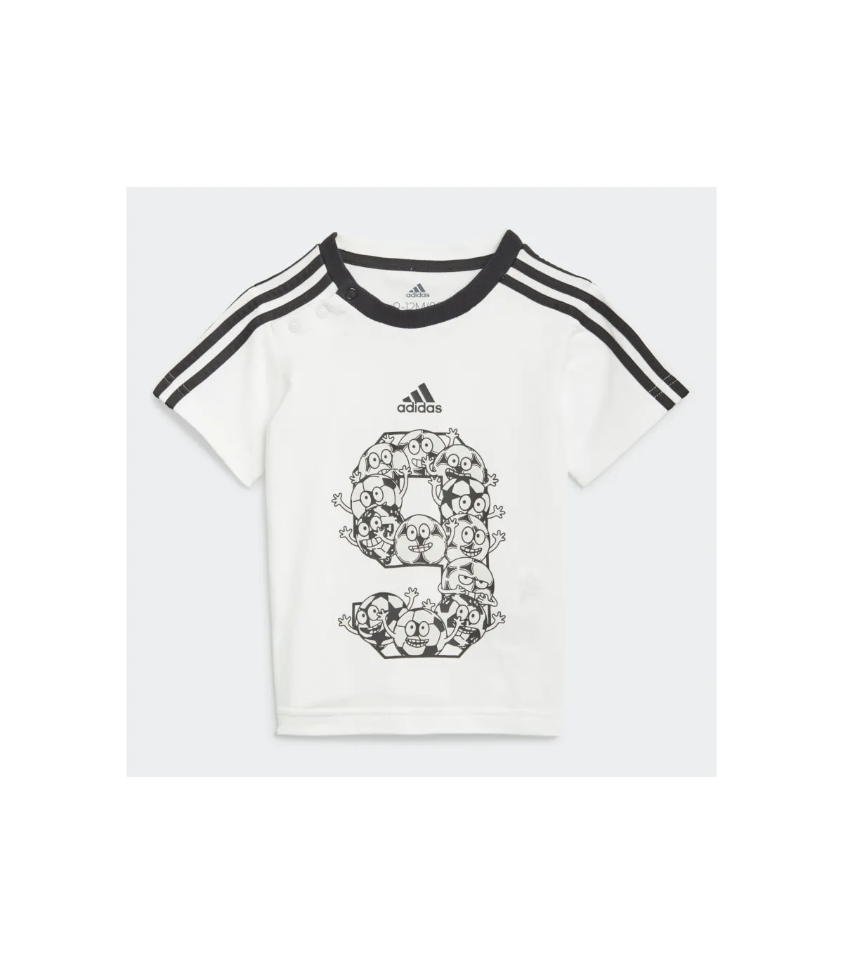CONJUNTO ADIDAS LIL 3STRIPES SPORTY SUMMER
