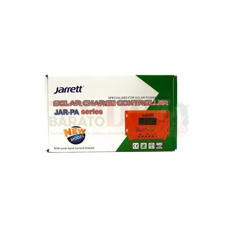 Controlador 30 Amp Regulador Carga Solar Jarrett Pwm 2 Usb