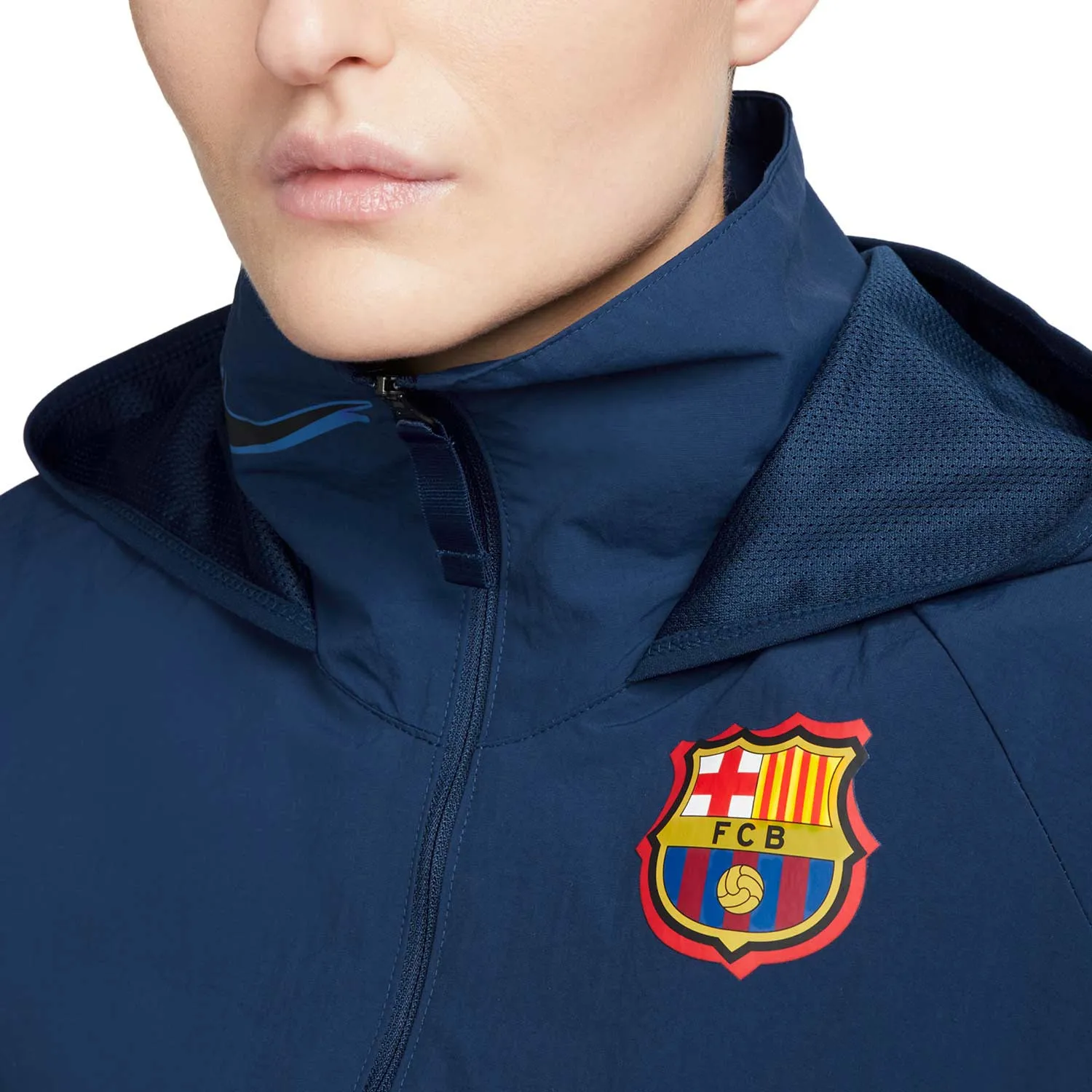 CORTAVIENTOS NIKE BARCELONA MUJER DRIFIT ALL WEATHER FAN