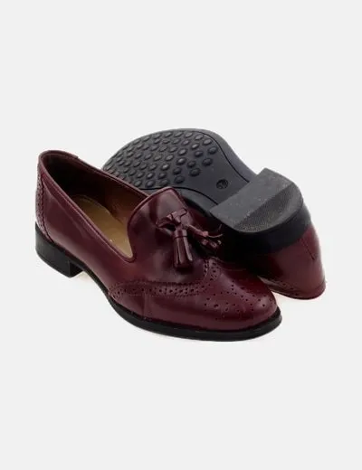 D'chicas Mocasín granate borla