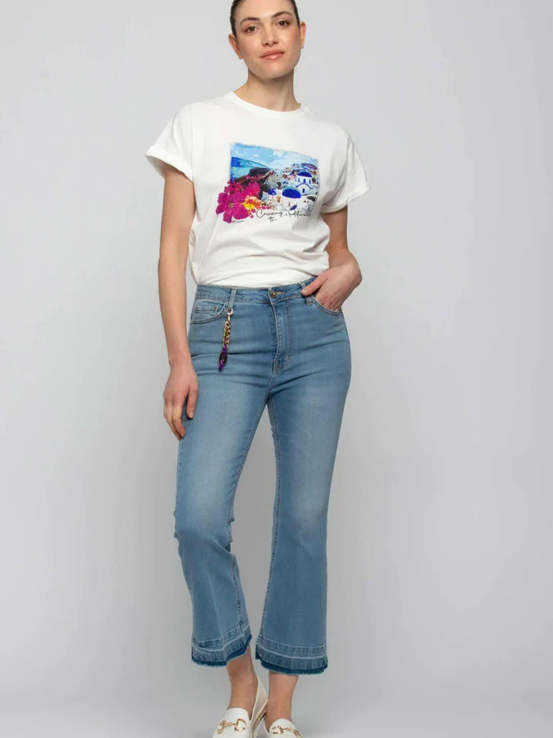 DALEVI JEANS CROPPED KOCCA