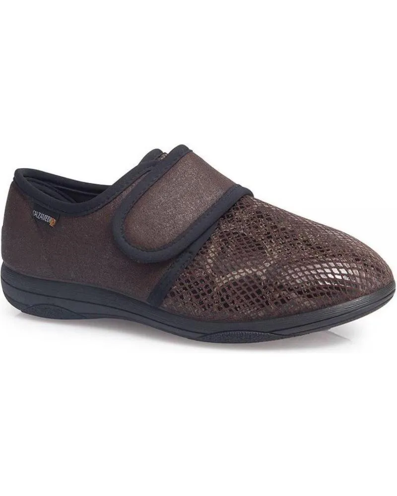  de Mujer CALZAMEDI ZAPATILLAS SENORA EXTRA COMODAS W 3070 MARRON