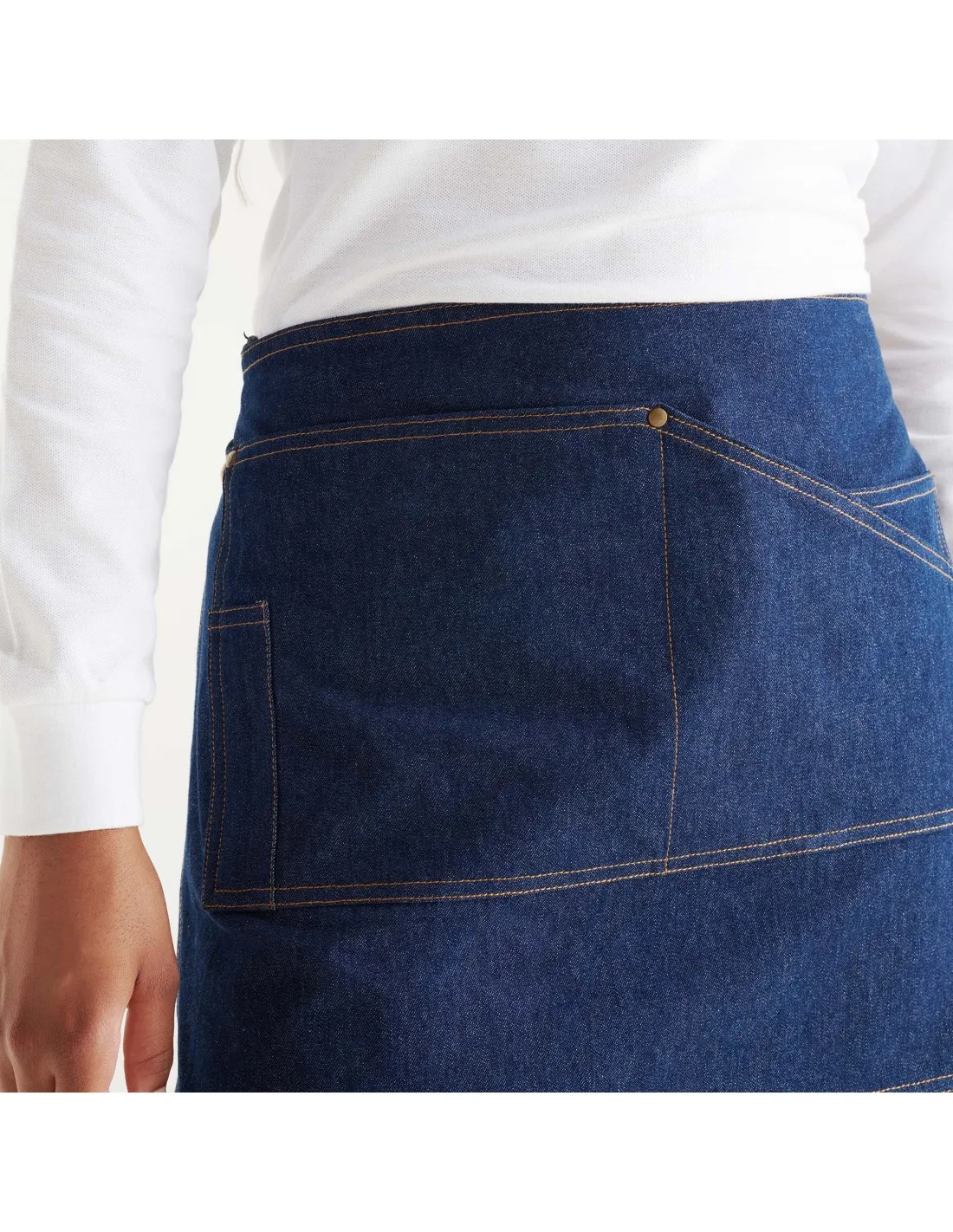 Delantal vaquero de hostelería unisex Dacosta Roly