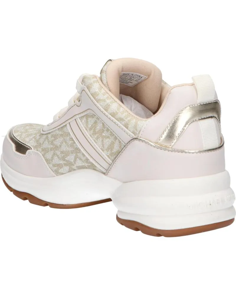 DEPORTIVAS MICHAEL KORS  DE MUJER Y NIñA MK101142 OLYMPIA  VANILLA GLITTERPALE GOLD