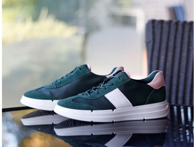 DEPORTIVO ECCO SOFT 420673 EN COLOR VERDE