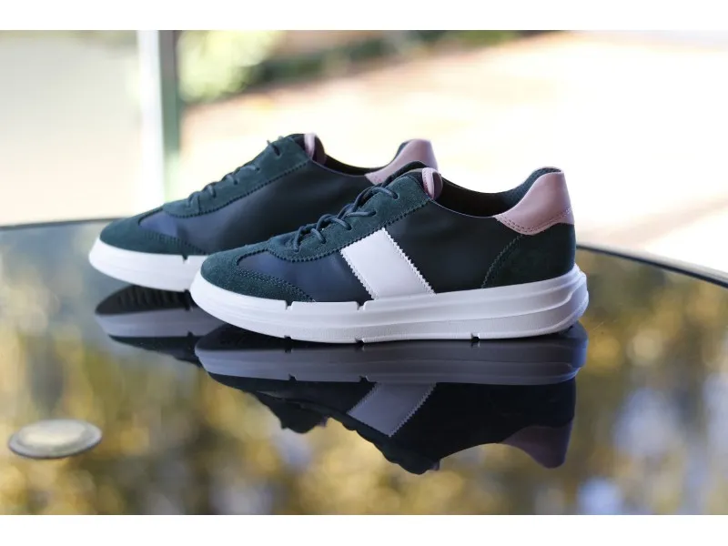 DEPORTIVO ECCO SOFT 420673 EN COLOR VERDE
