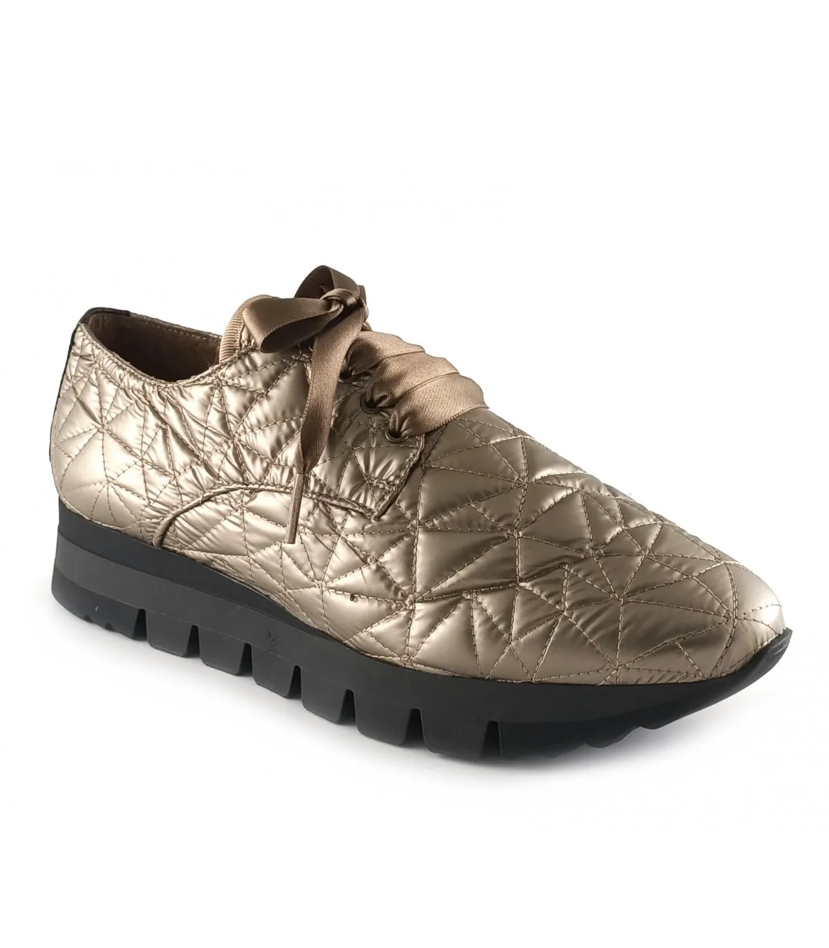 Deportivo para mujer en nylon beige