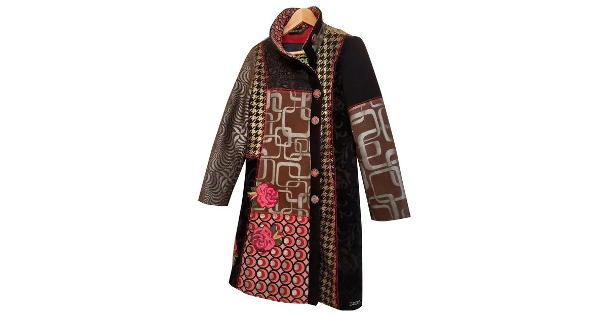 Desigual Abrigos, Ropa de calle Multicolor 