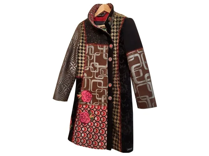 Desigual Abrigos, Ropa de calle Multicolor 