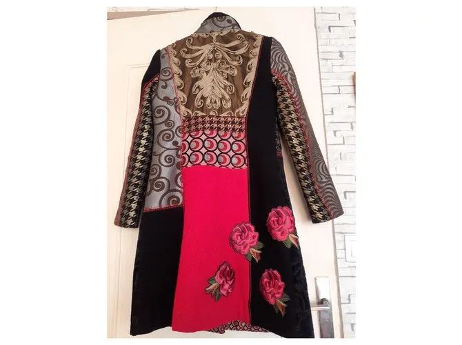 Desigual Abrigos, Ropa de calle Multicolor 