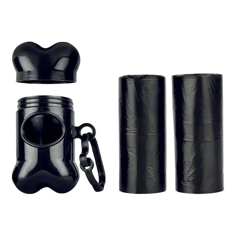 Despachador Bolsas para Desechos Perro Petit 664208 Negro
