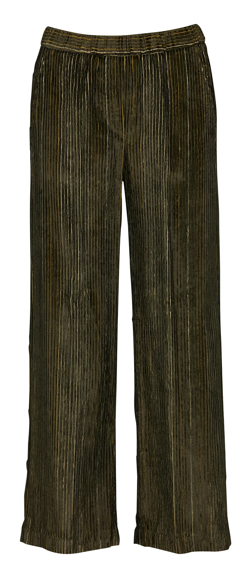DIEGA PANTERO  PANTALóN CHINO RECTO DE PANA EN CAQUI