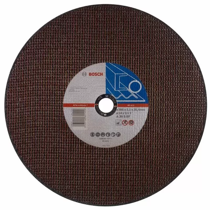 Disco Abrasivo Corte Standard for Metal 14 x 1/8 BOSCH p/ TRONZADORA