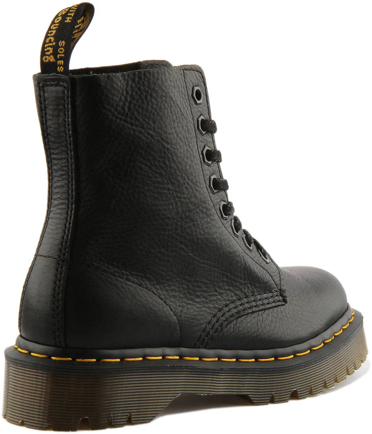 Dr Martens 1460 Pascal Bex Botín de piel con 8 ojales para mujer en negro
