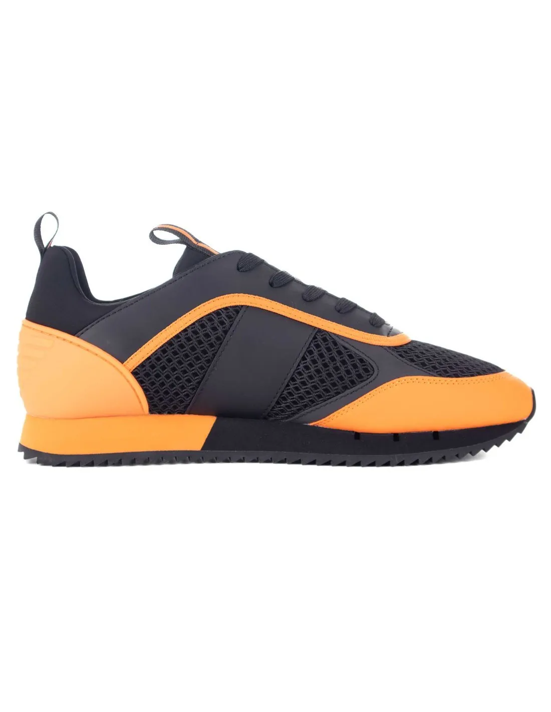 EA7  ZAPATILLAS NEGRO Y NARANJA X8X027 KX050 HOMBRE