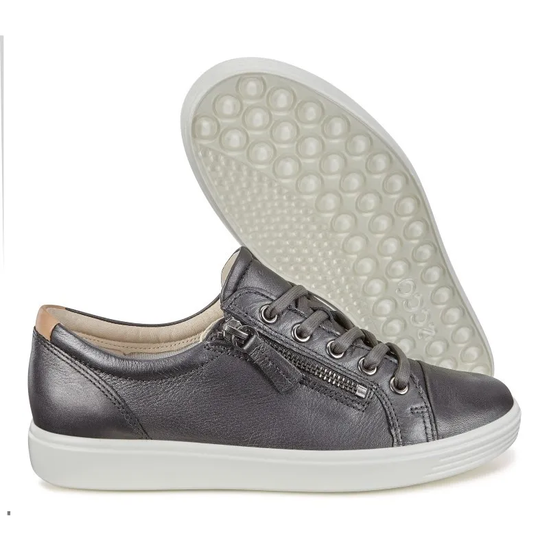 ECCO 430853 51383 Gris deportivo mujer cordones