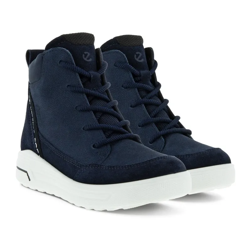 ECCO 722323 51142 AZUL GORETEX BOTA CORTA CORDONES MUJER