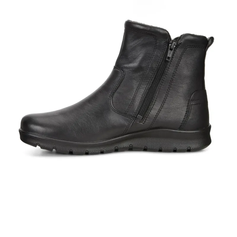 ECCO BABETT GTX 215573 NEGRO. BOTíN LISO MUJER GORETEX