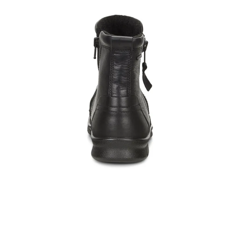 ECCO BABETT GTX 215573 NEGRO. BOTíN LISO MUJER GORETEX