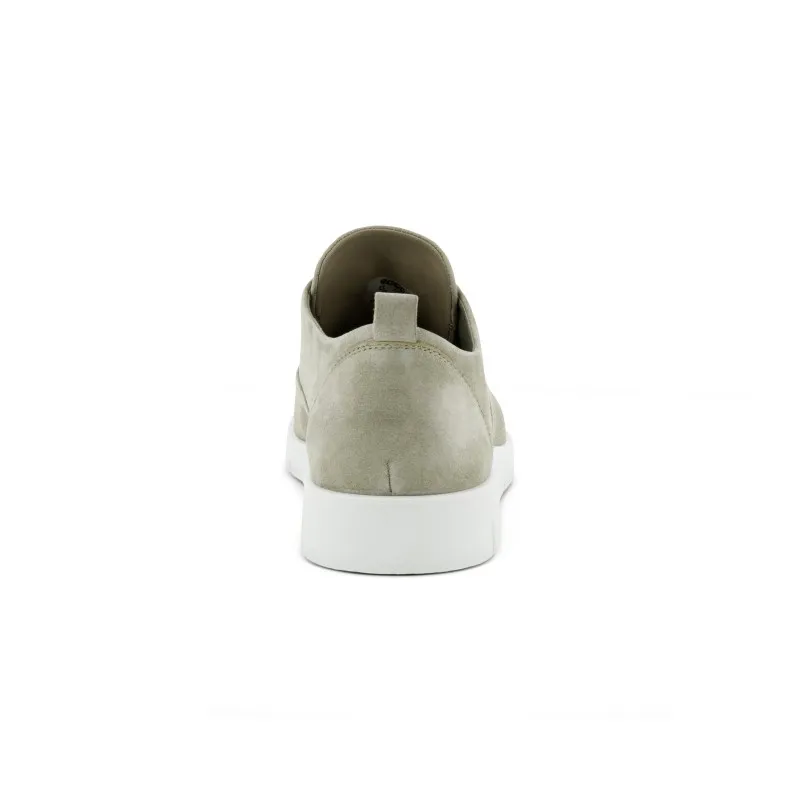 ECCO Bella 282313 Beis y verde. Zapatilla casual cordones mujer