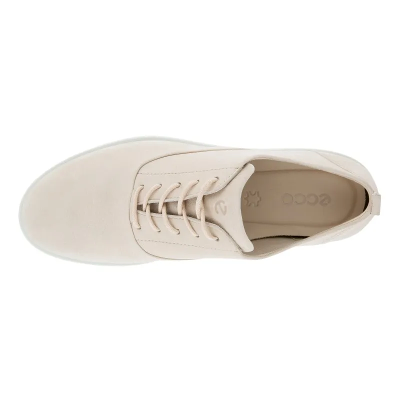 ECCO Bella 282313 Beis y verde. Zapatilla casual cordones mujer
