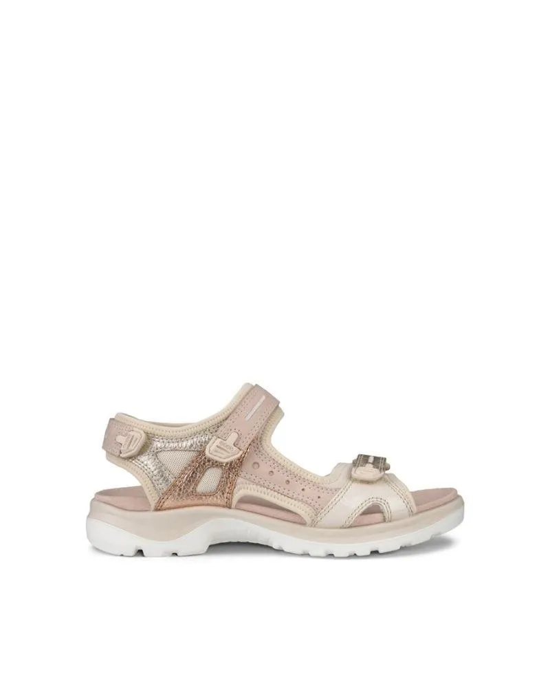 Ecco chanclas de mujer beige