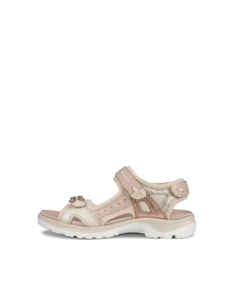 Ecco chanclas de mujer beige