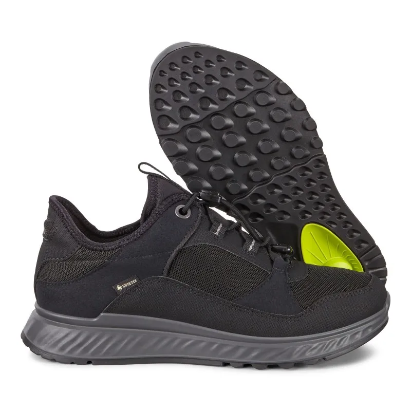 ECCO Exostride W 835333 Negro. Deportivo mujer Goretex
