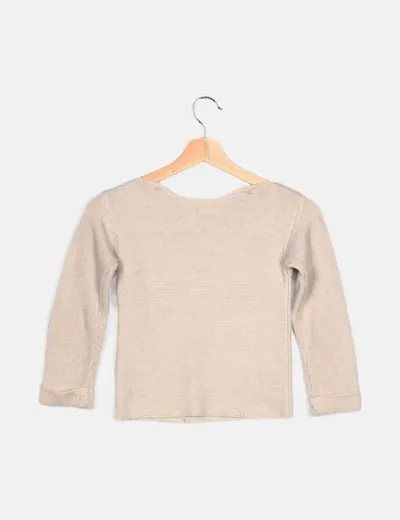 ECCO Jersey beige de punto