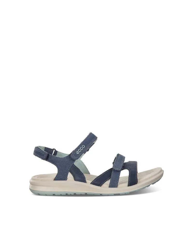 Ecco sandalias planas azules mujer