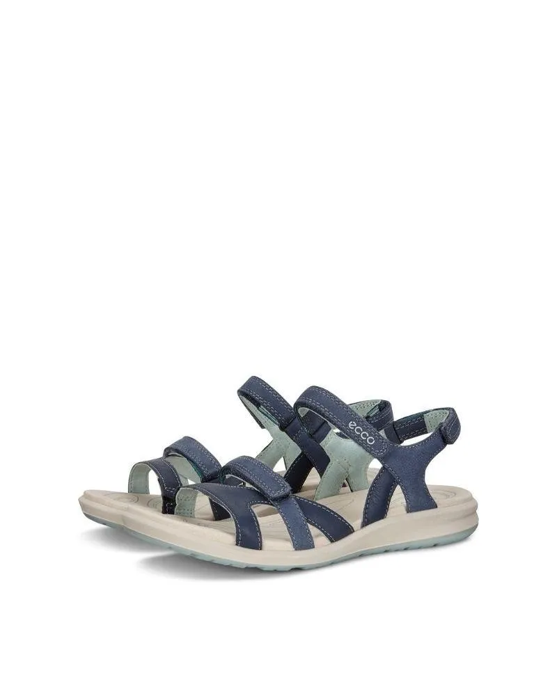 Ecco sandalias planas azules mujer