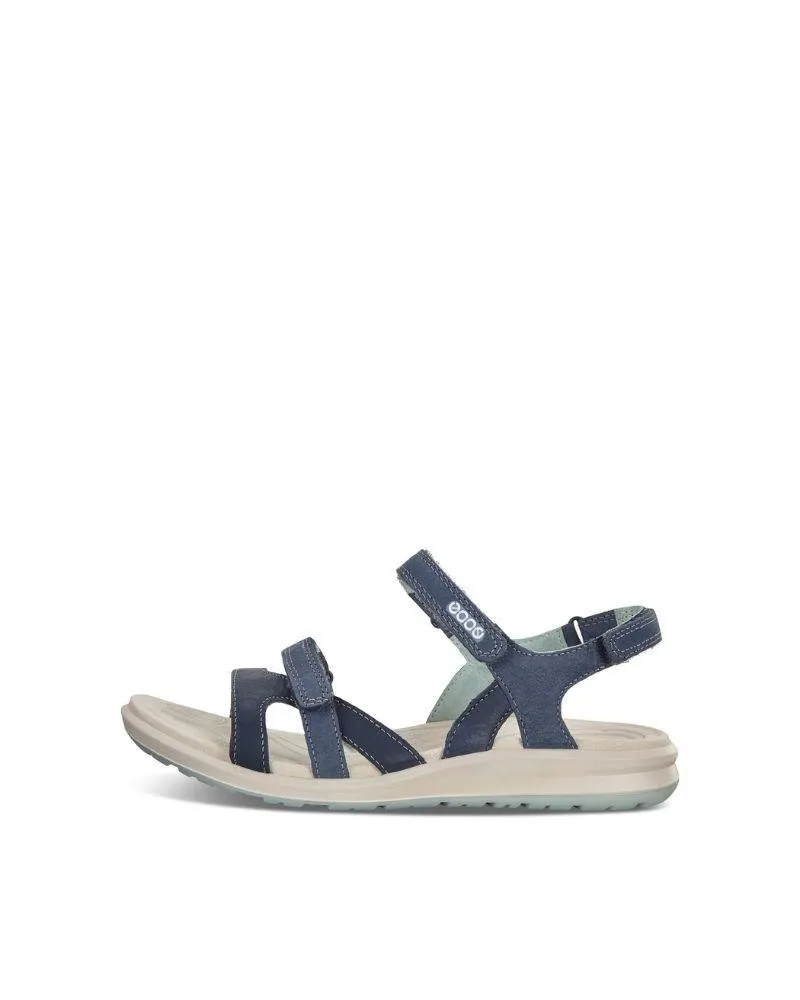 Ecco sandalias planas azules mujer