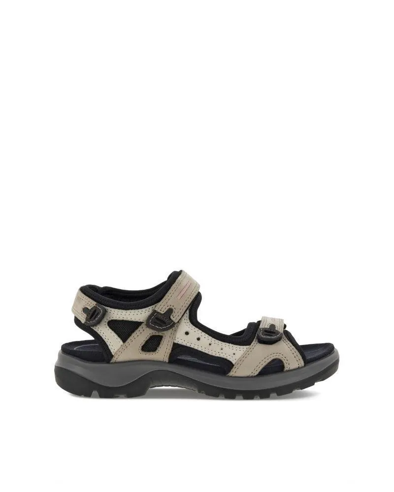 Ecco sandalias planas beige