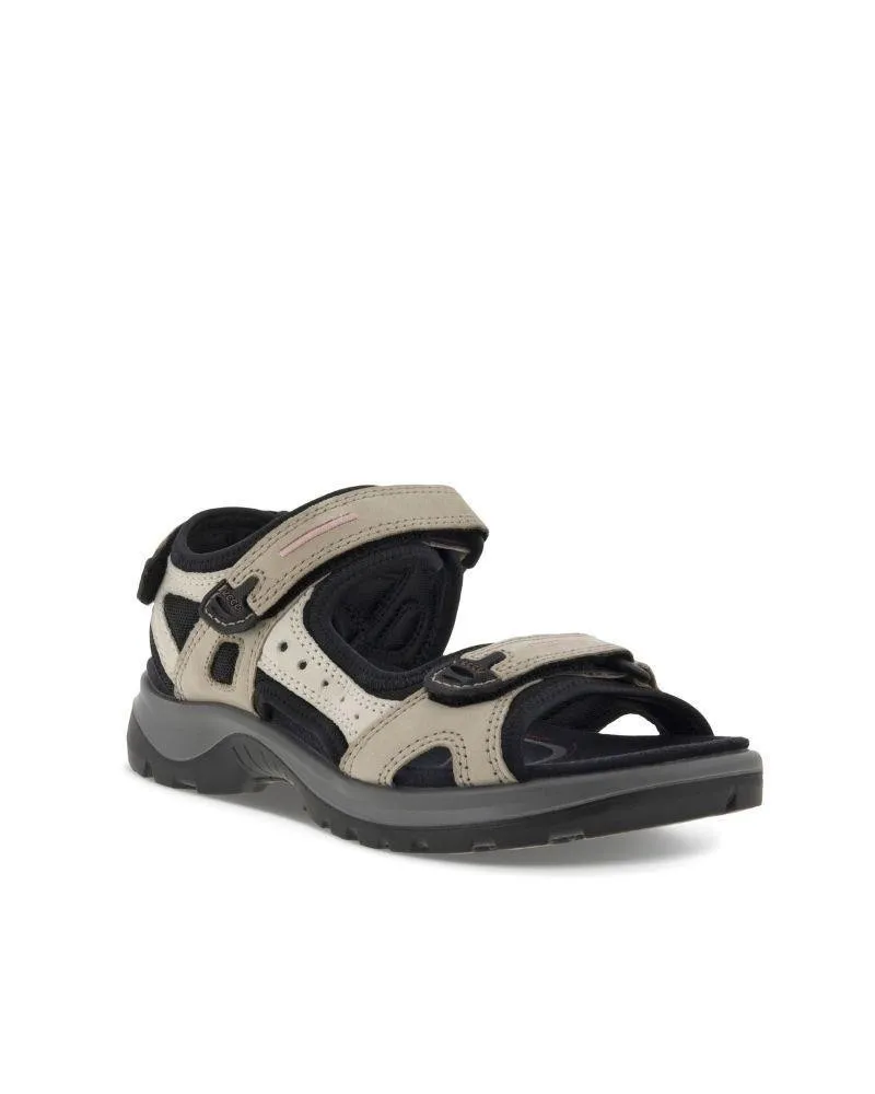 Ecco sandalias planas beige