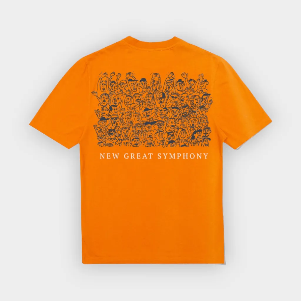 Edmmond – Camiseta Piano Concert Orange
