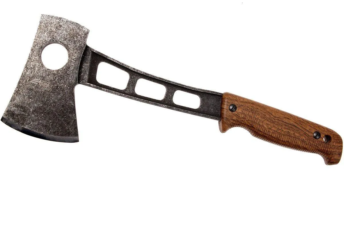 EKA HatchBlade W1 hacha, G10 con patrón de madera, 814402