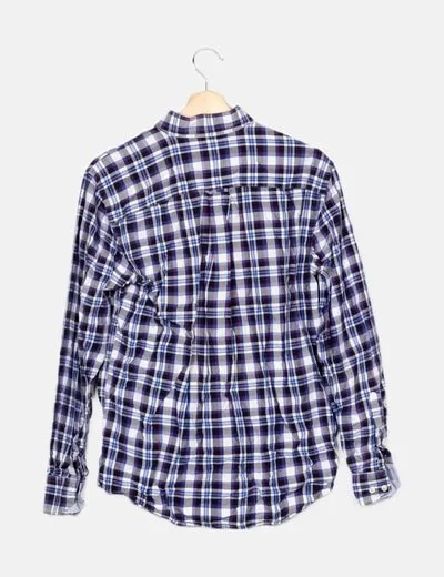 El Corte Inglés Camisa tricolor cuadros