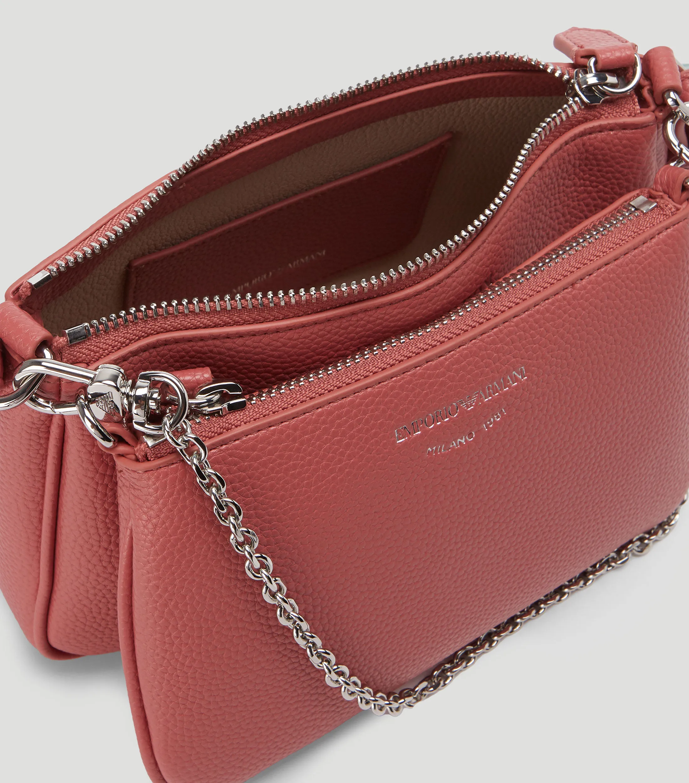Emporio Armani Bolso crossbody con textura Mujer