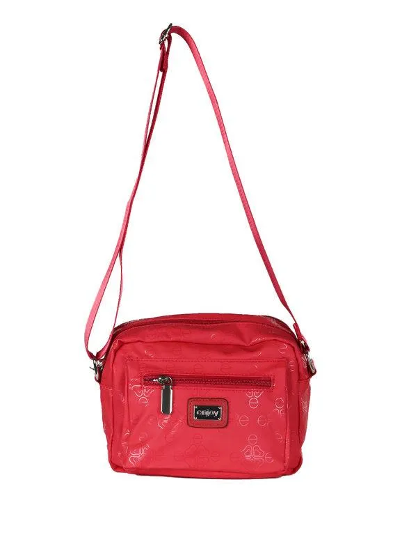 Enjoy Bolso bandolera de mujer en tejido impermeable