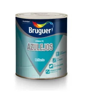 Esmalte azulejo br gris artico BRUGUER 750ml 5160698