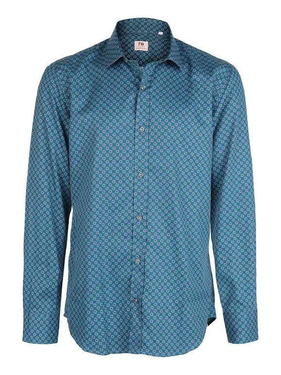Fb  Camisa estampada para hombre
