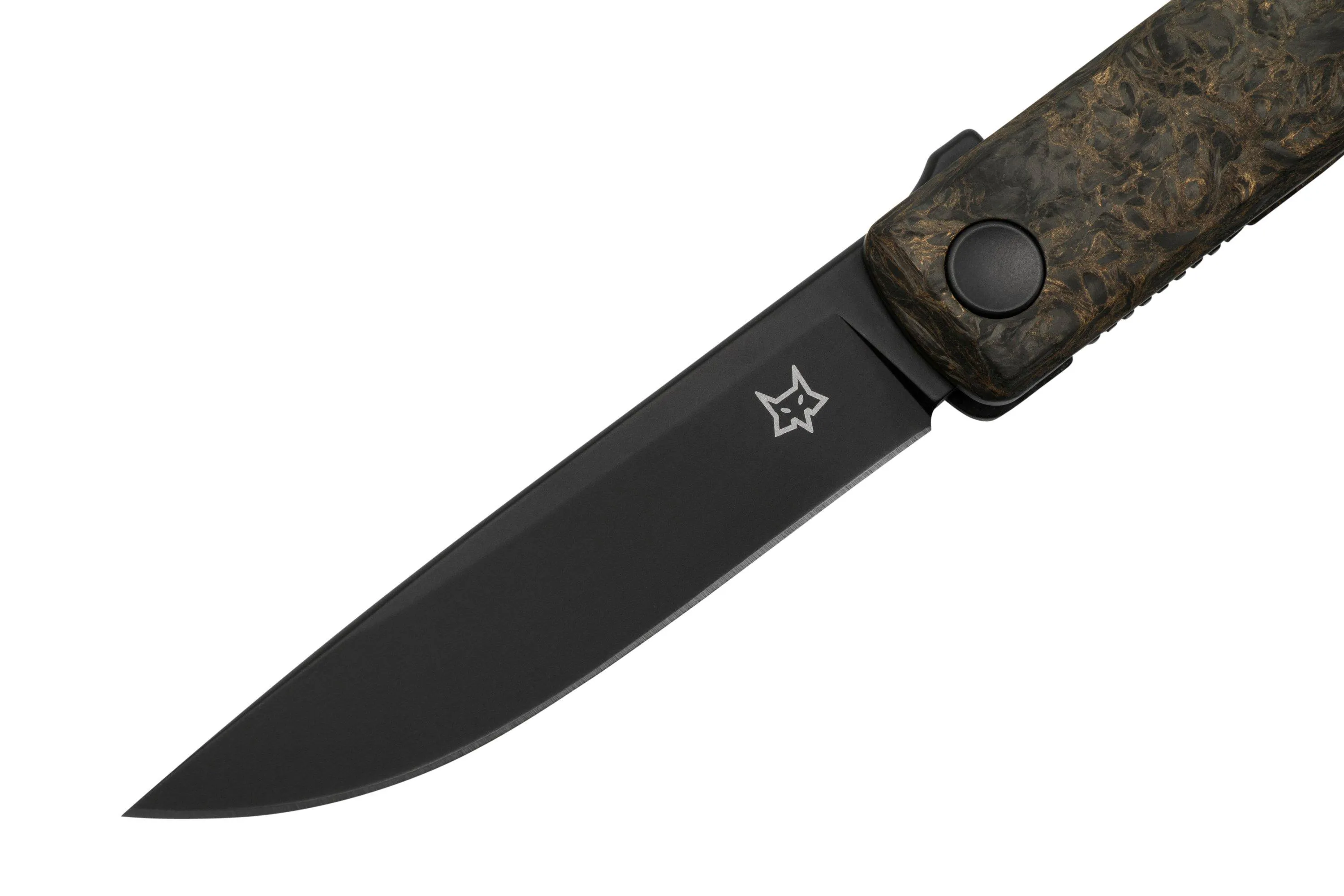 FOX KNIVES CHNOPS, FX543FCGM, DARK MATTER GOLD, NAVAJA M390, KNIVESANDTOOLS EXCLUSIVE