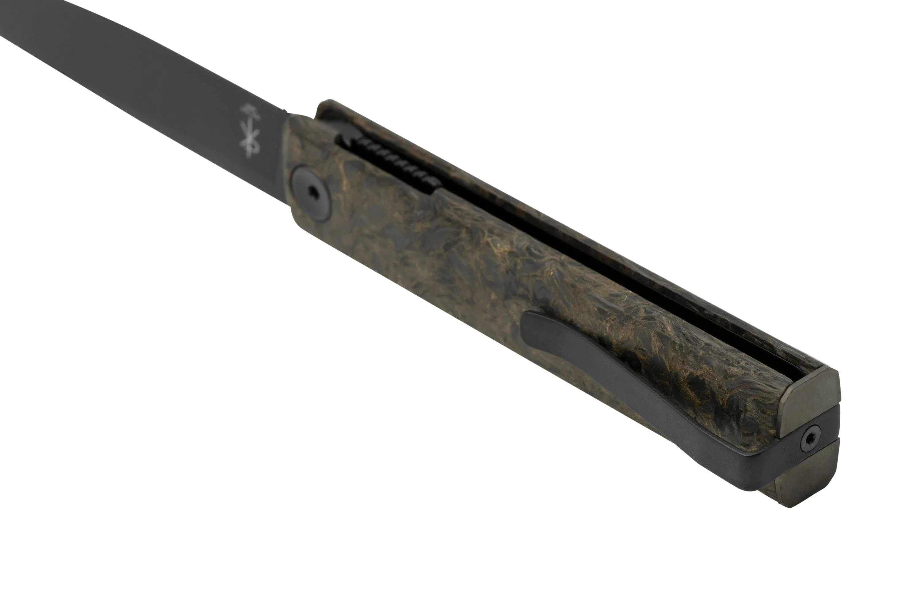 FOX KNIVES CHNOPS, FX543FCGM, DARK MATTER GOLD, NAVAJA M390, KNIVESANDTOOLS EXCLUSIVE