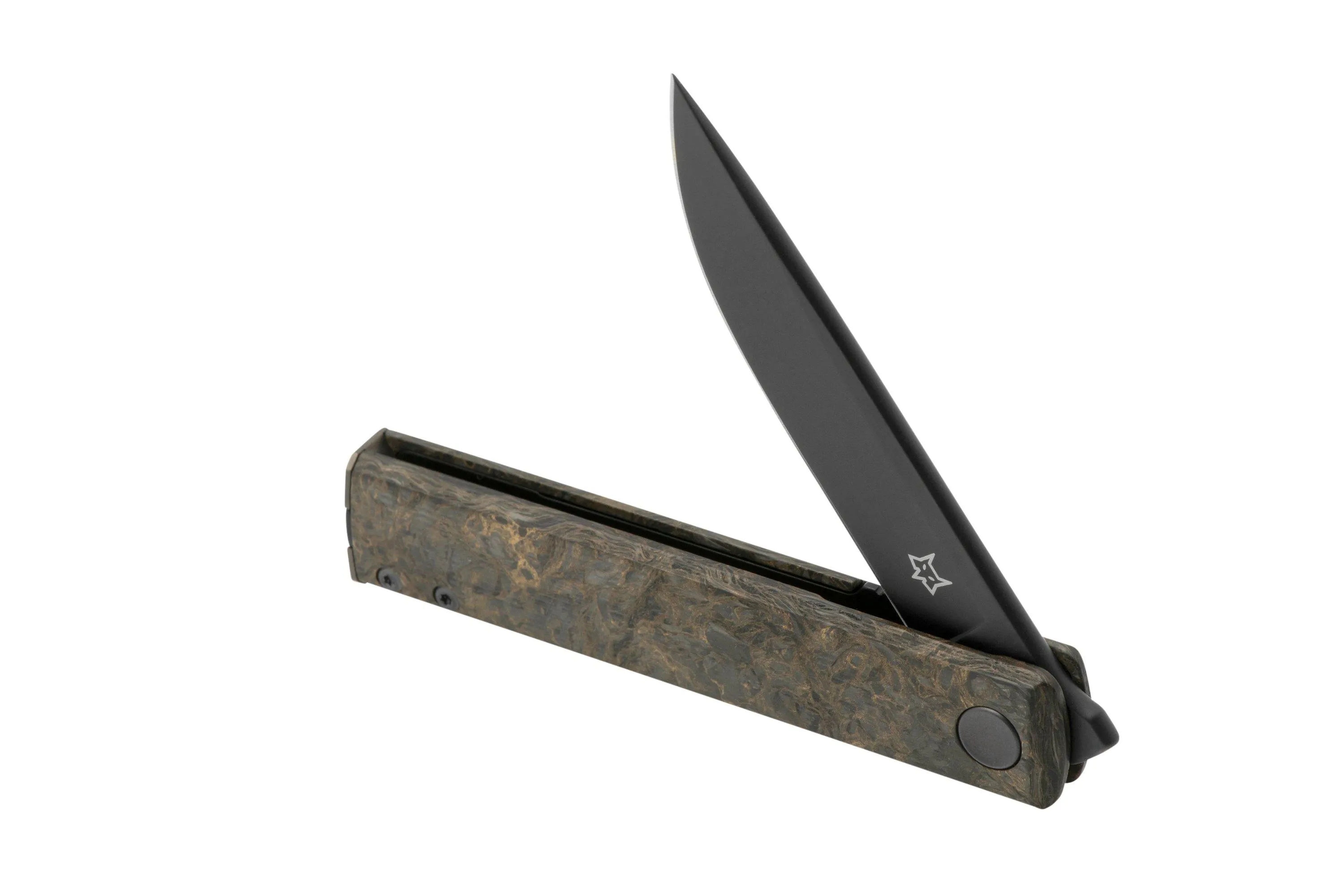 FOX KNIVES CHNOPS, FX543FCGM, DARK MATTER GOLD, NAVAJA M390, KNIVESANDTOOLS EXCLUSIVE