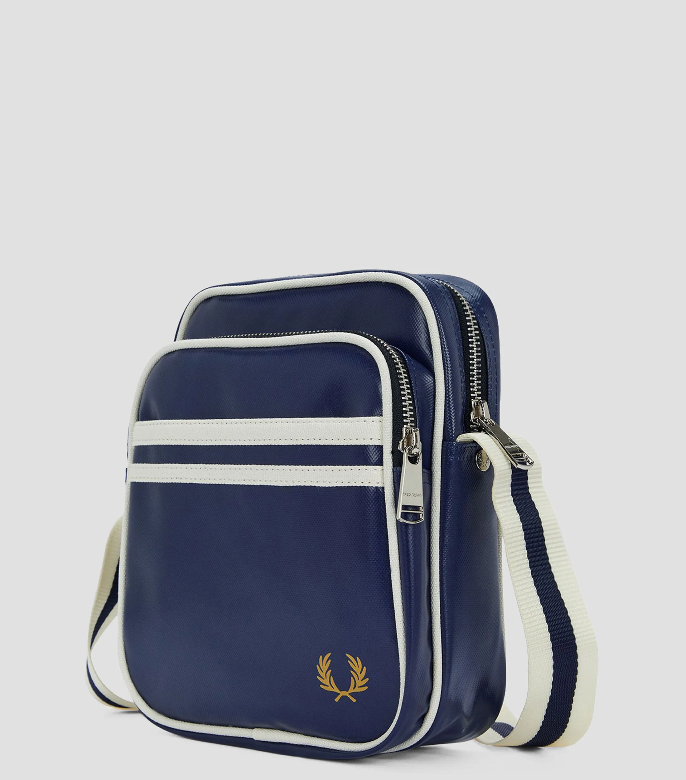 Fred Perry Bolso crossbody azul Classic Side Unisex
