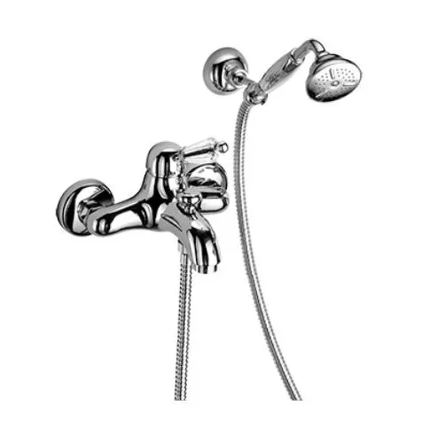 GABOLI FRATELLI NEW VINTAGE MEZCLADOR PARA BAÑERA EXTERNO CON SOPORTE Y DUCHA